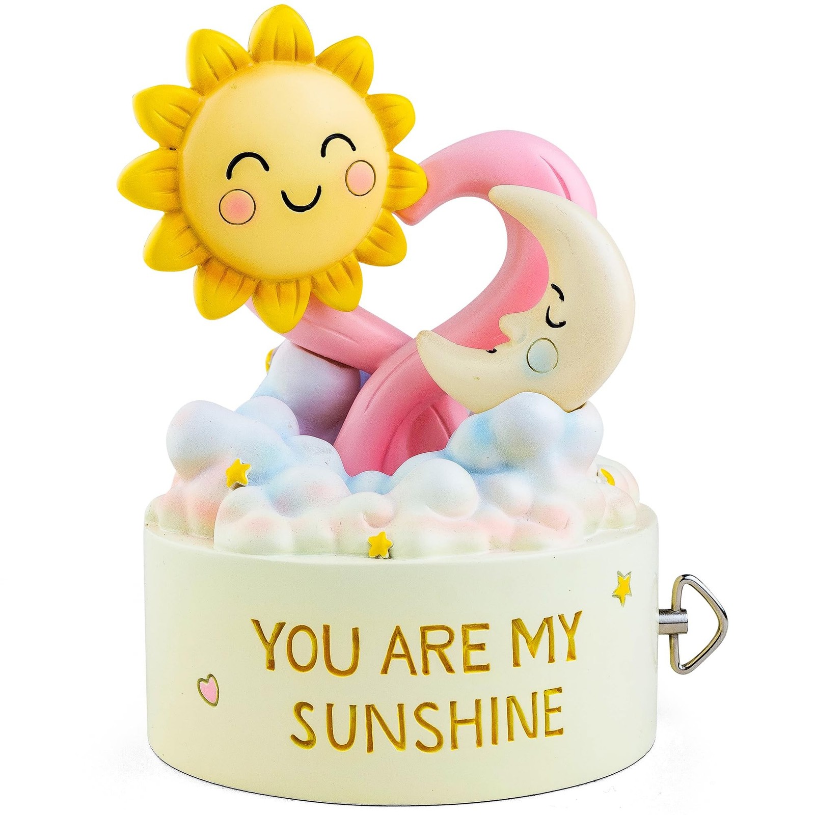 You are My Sunshine Musical Figurine, Wind-Up Music Box, Romantic Love Gift w…