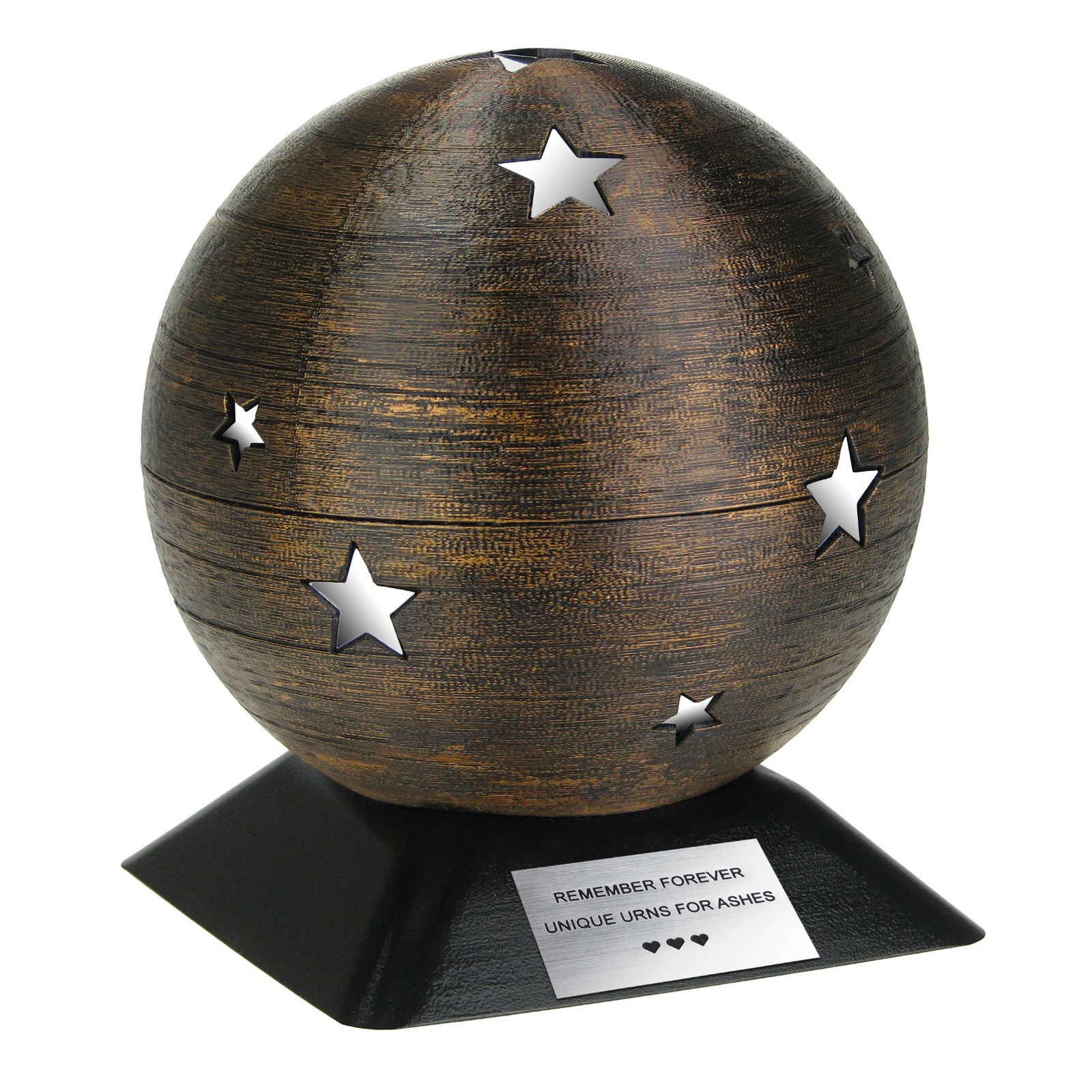 Stars Urn, Beautiful Urn For Ashes, Urn With Stars, Art Urn, Unique Sphere Urn