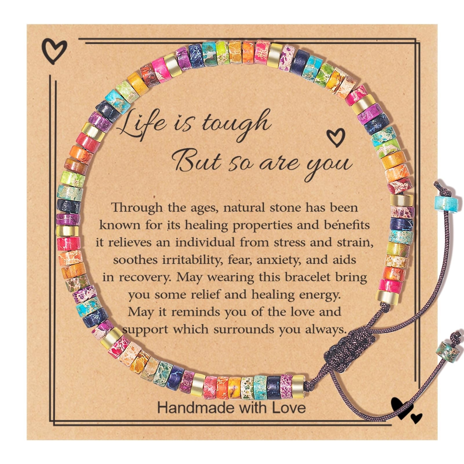 Inspirational Gifts Bracelets for Women Unique Birthday Gifts Healing Beaded …