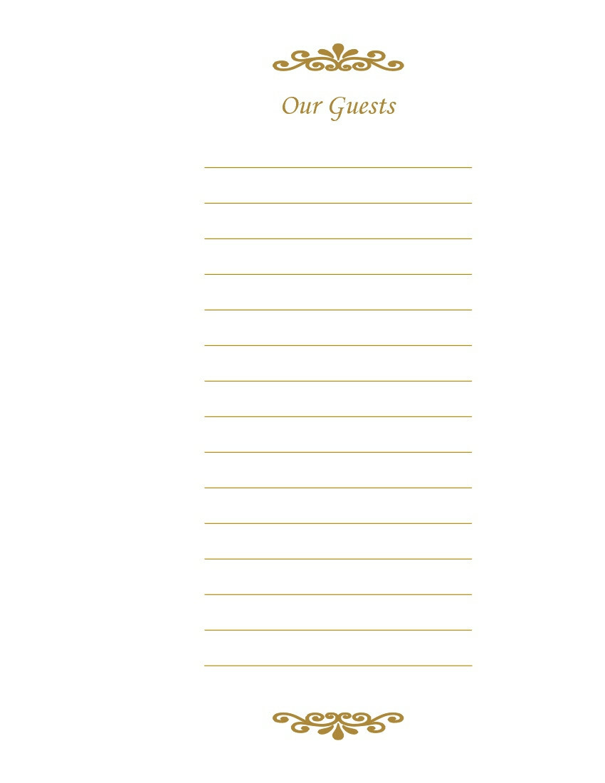 50th GOLDEN WEDDING ANNIVERSARY MEMORY GUESTBOOK