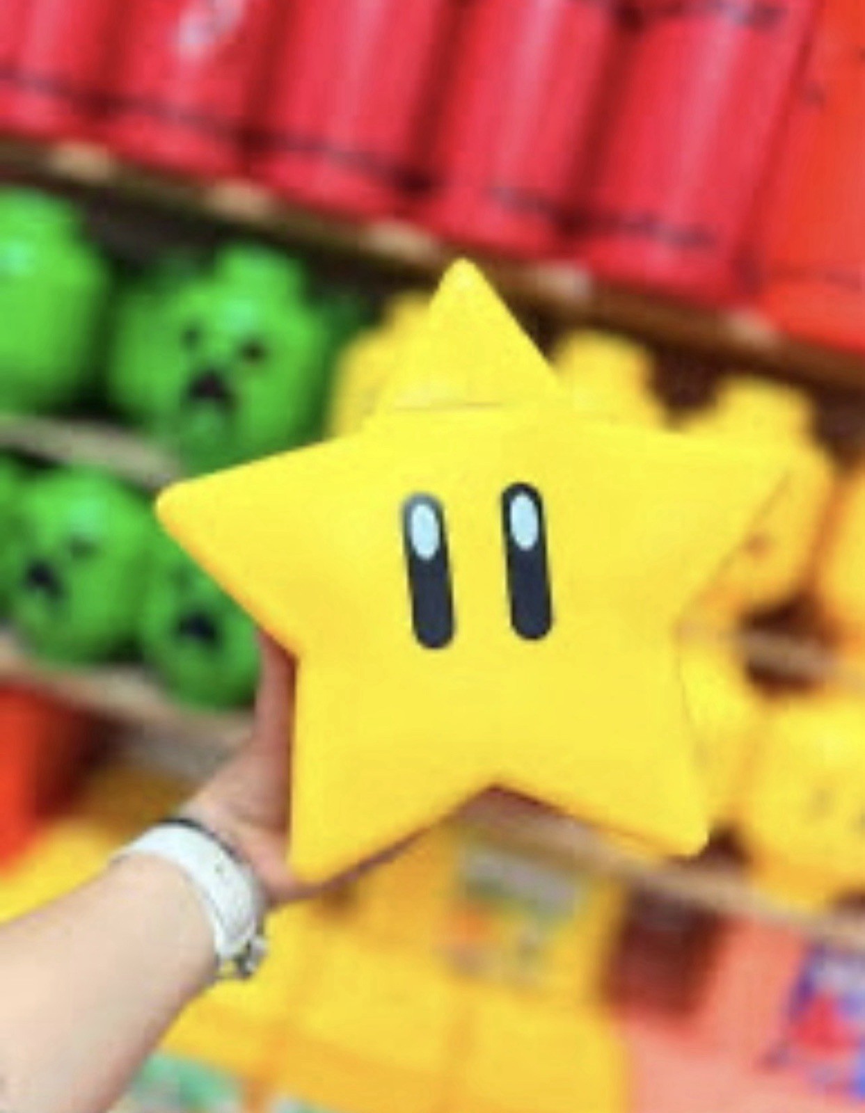 Estrella Jumbo Super Mario Dulcero 10 Table Centerpiece & Party Candy Favor Star