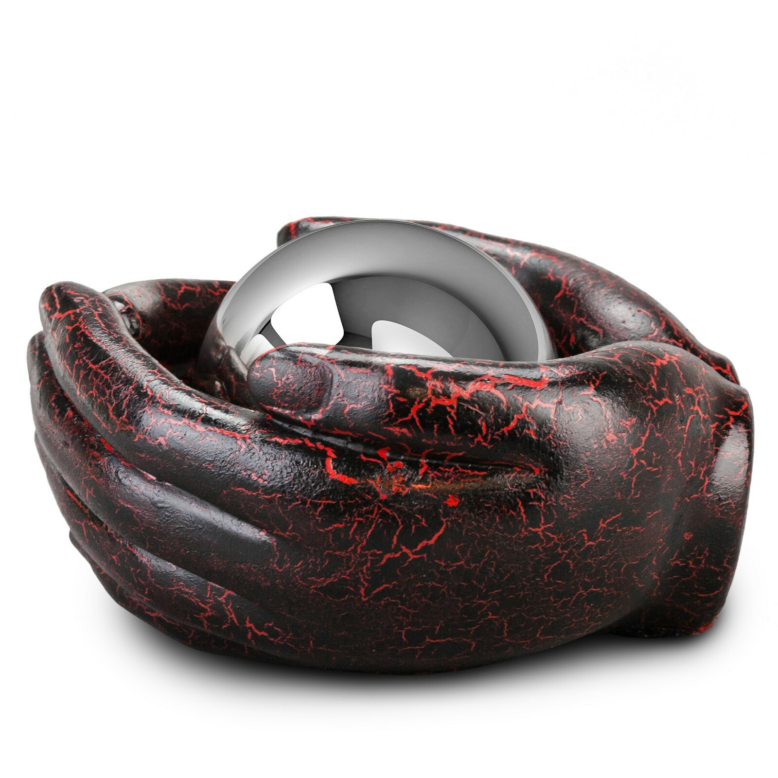 Unique Child urn, Handmade stainless steel Cremation Urn In the Hands Of Angel S