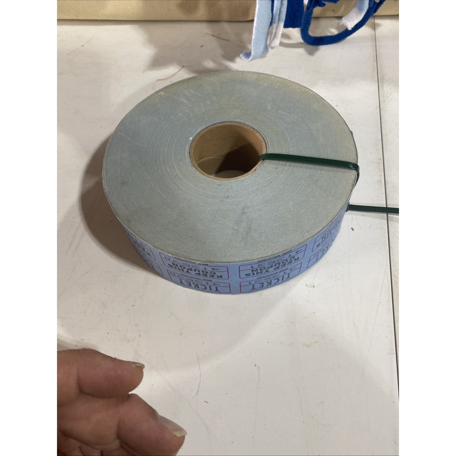 Blue Double Roll Raffle Tickets 2000 Ct – Keep This Coupon – Indiana Ticket Co.