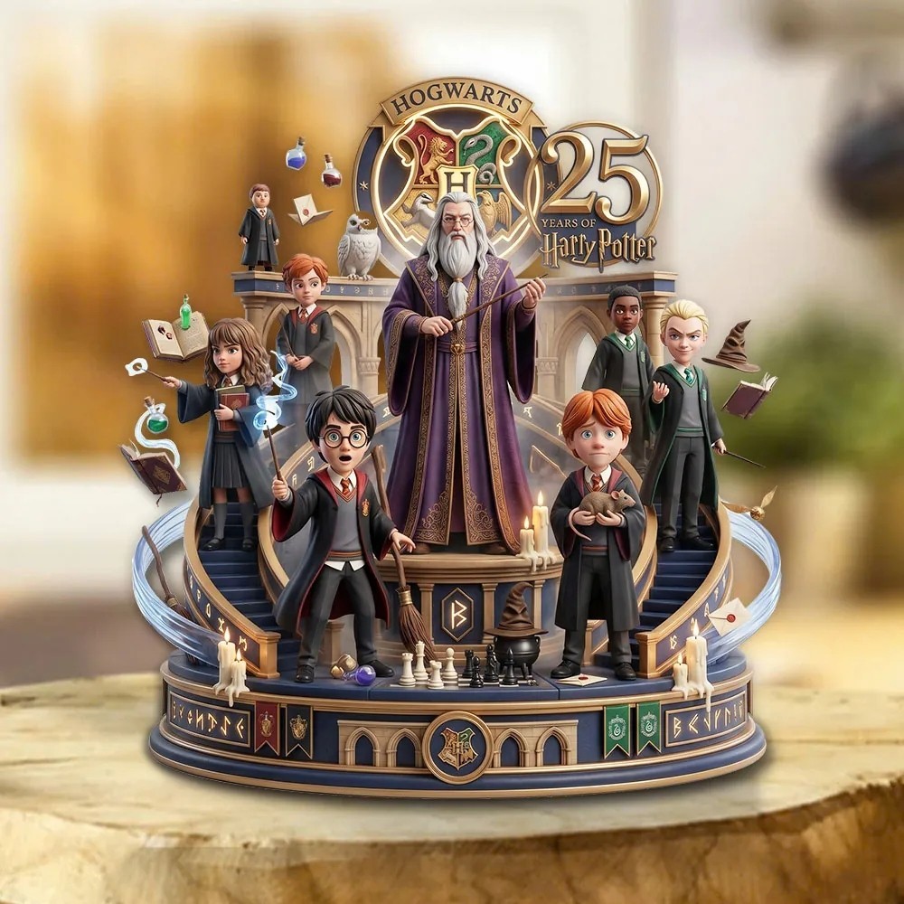 Harry Potter 25th Anniversary Custom Shape Acrylic Plaque