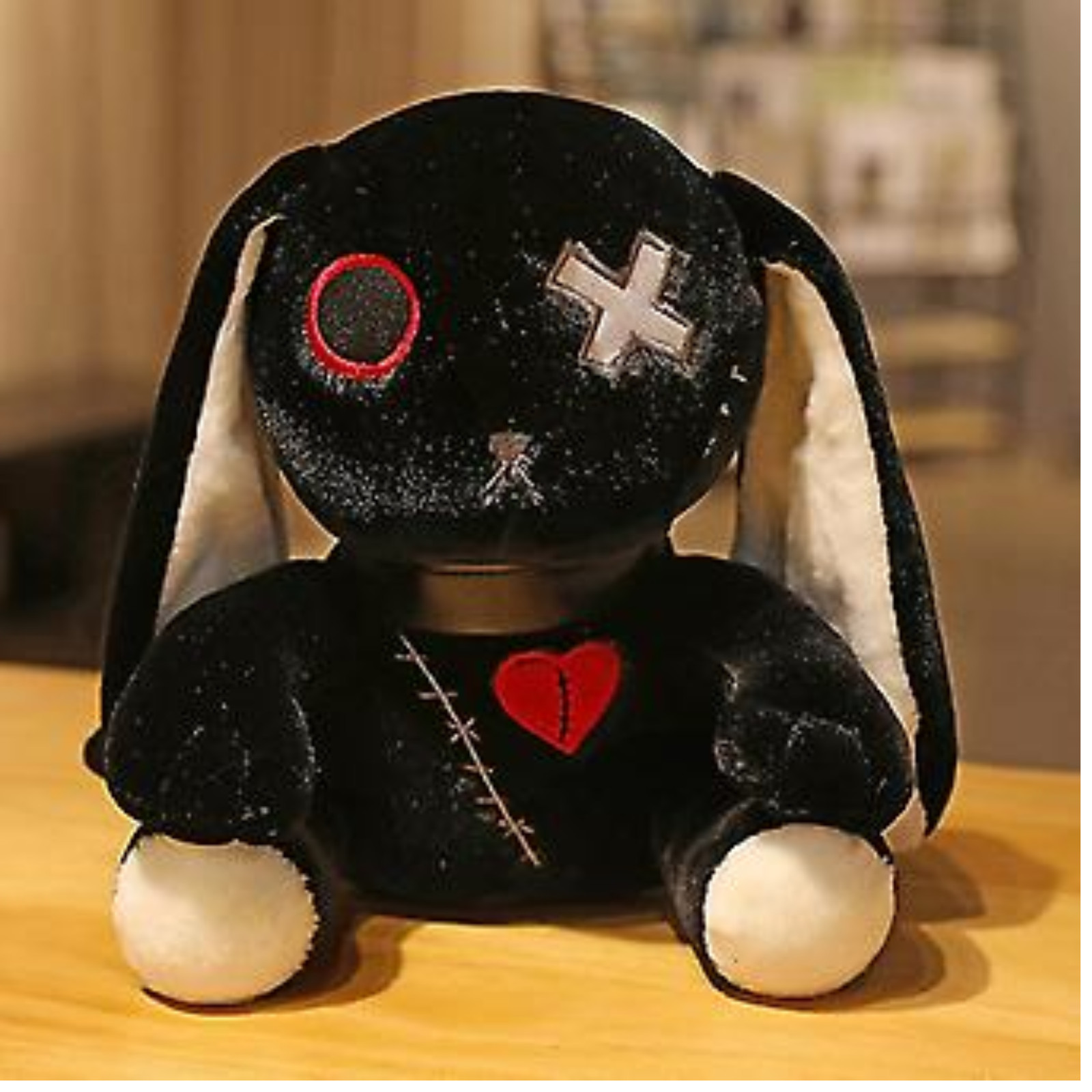 Bunny Stuffed Toy Travel Friendly Rabbit Cross Eye Bachelorette Party Gift Ideas