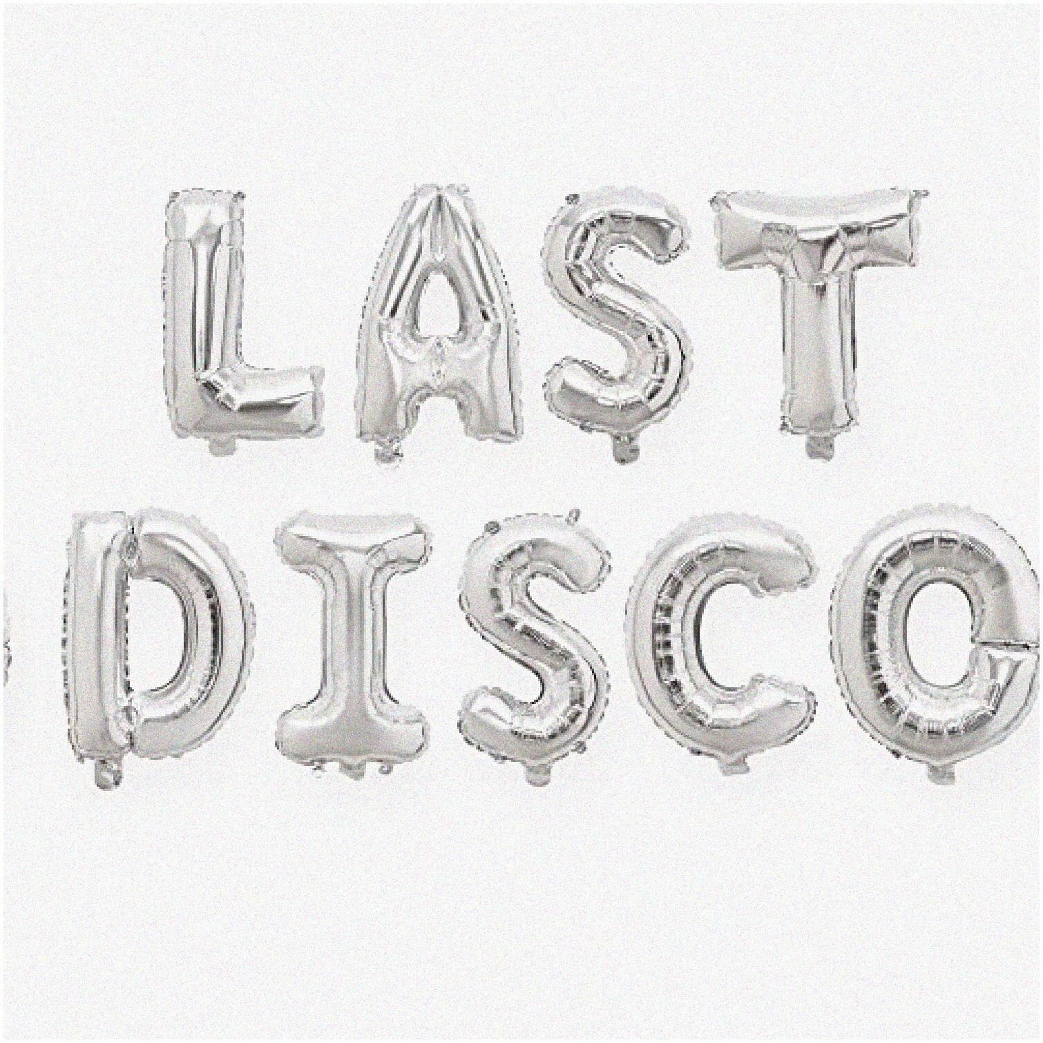 Silver Disco Balloons for Bachelorette Party