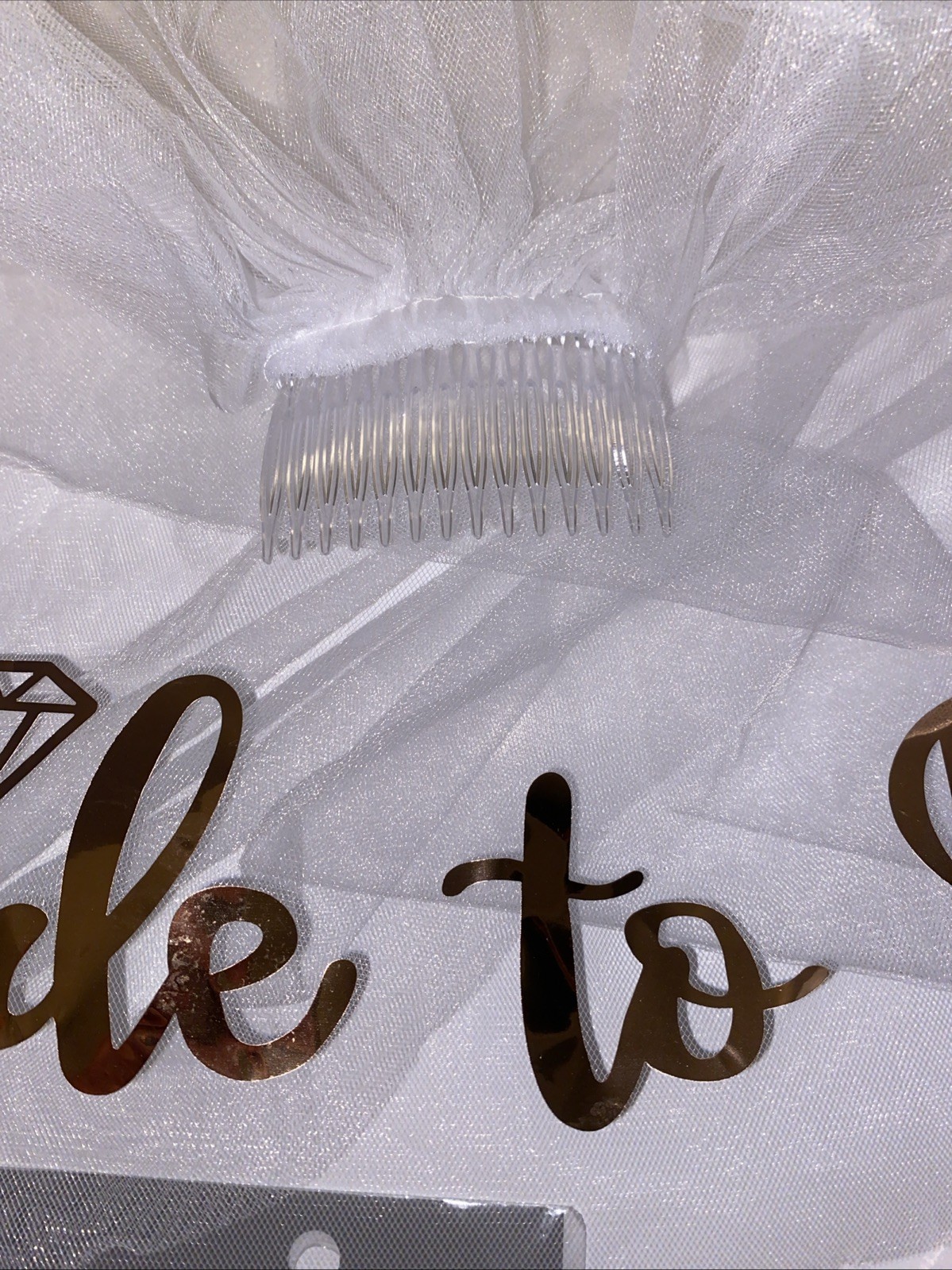 Bachelorette Party🎊 Set 3 Piece Bride Headband, Bride Balloon Banner Kit, Veil