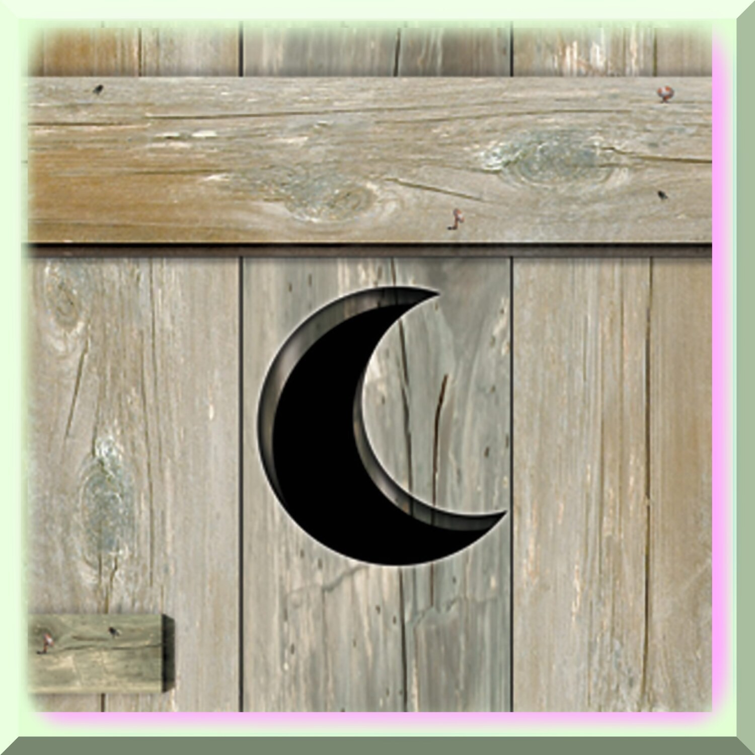 Outhouse Door Cover for Party Potty 30×60 inches