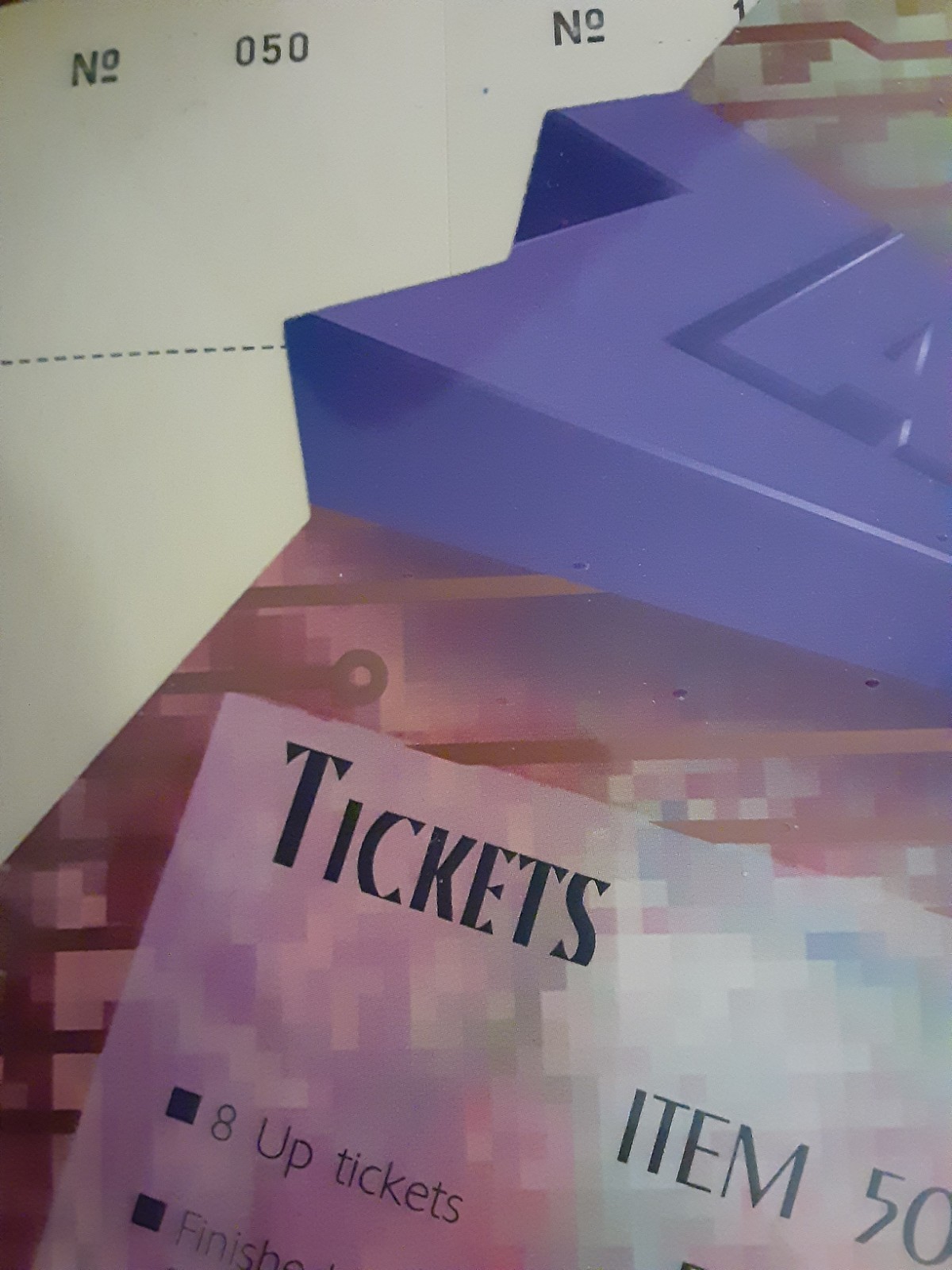 Printable Raffle and Event Tickets (Numbered) – 50 sheets/400 tickets! Free Ship