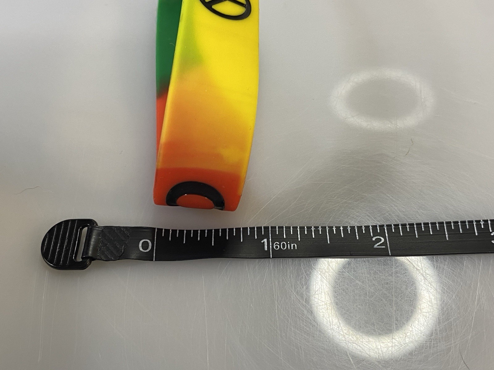 One Love ☮️ Multi Color Silicone Wristbands 48 Pack *New*