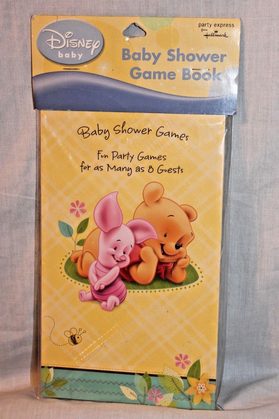 NEW IN PACKAGE WINNIE THE POOH BABY SHOWER GAME BOOK PARTY SUPPLIES