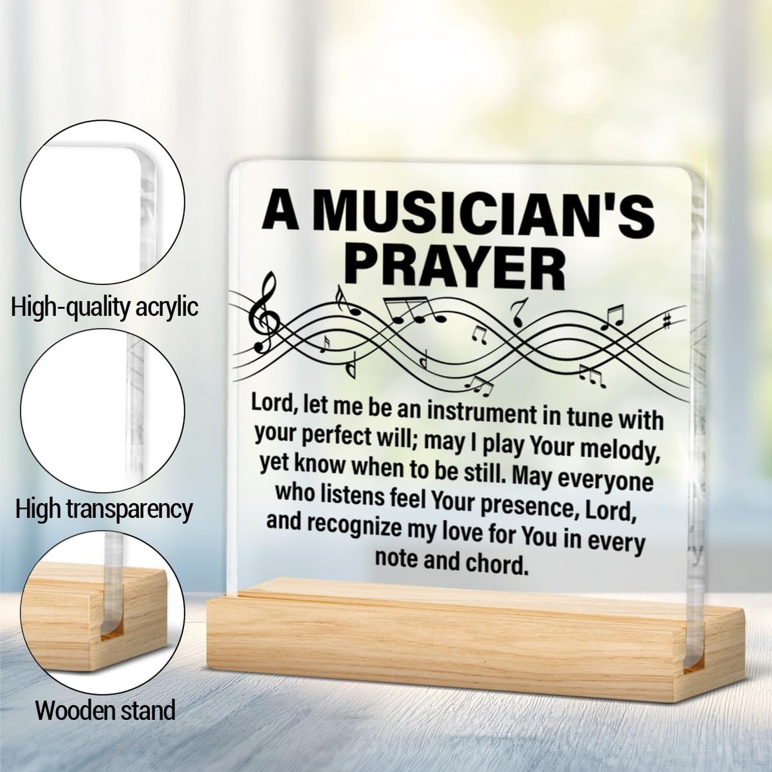 Musical Gifts for Her Him, Appreciation Gifts for Music Teacher Music Lovers …