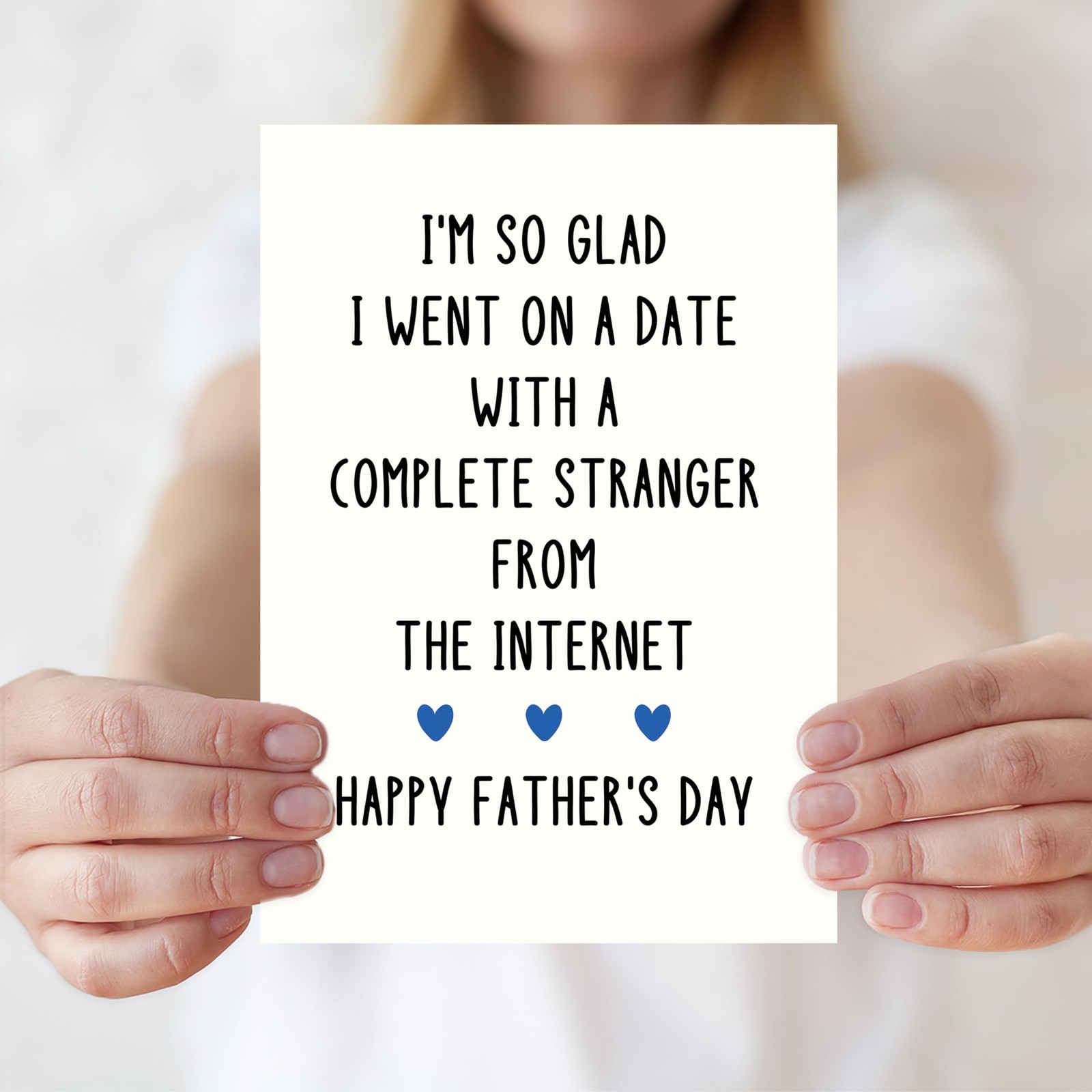 Smithtuy Fathers Day Card Gifts for 7 X 5 Inches / 17.78 X 12.70 Cm, SY-265