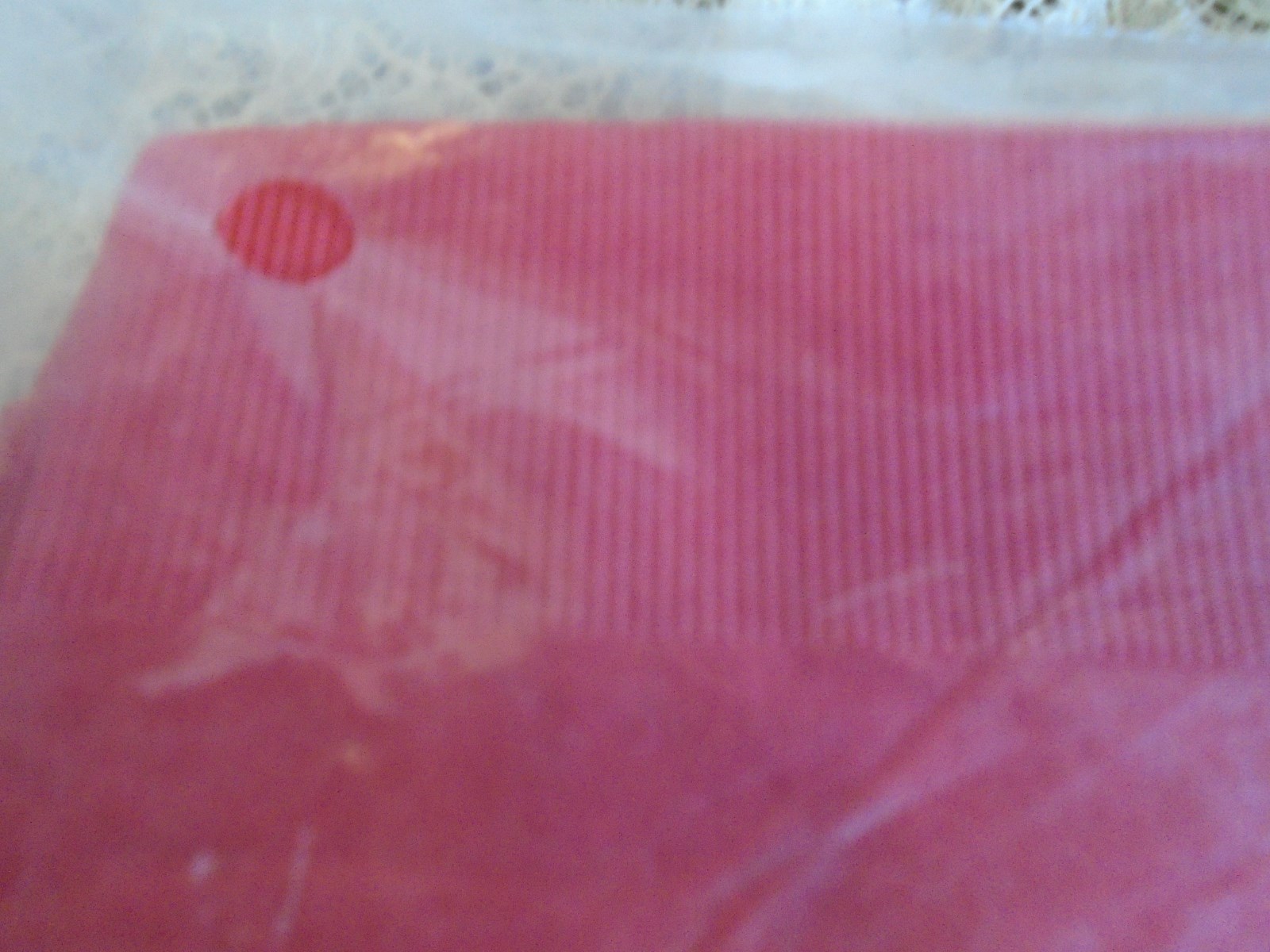 Vintage Marathon Tablecloth Paper linensoft 54x 108 2 pack sealed red Christmas