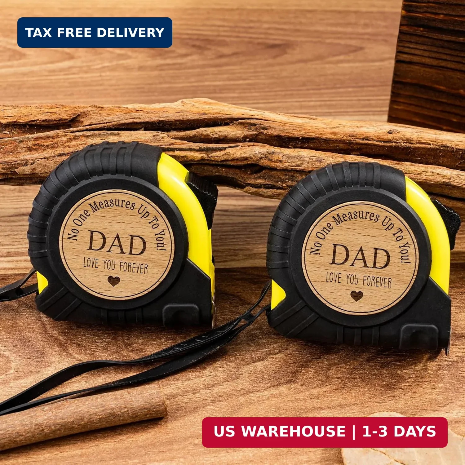 Personalized Tape Measure Fathers Day Gift for Dad, Engraved Tape Measure, Chris