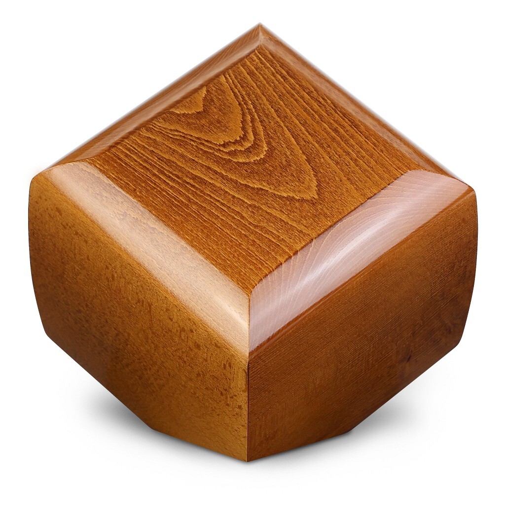 Solid Wooden Urn For Burial or For Home, Human Wooden Urn, Personalized Wood Urn