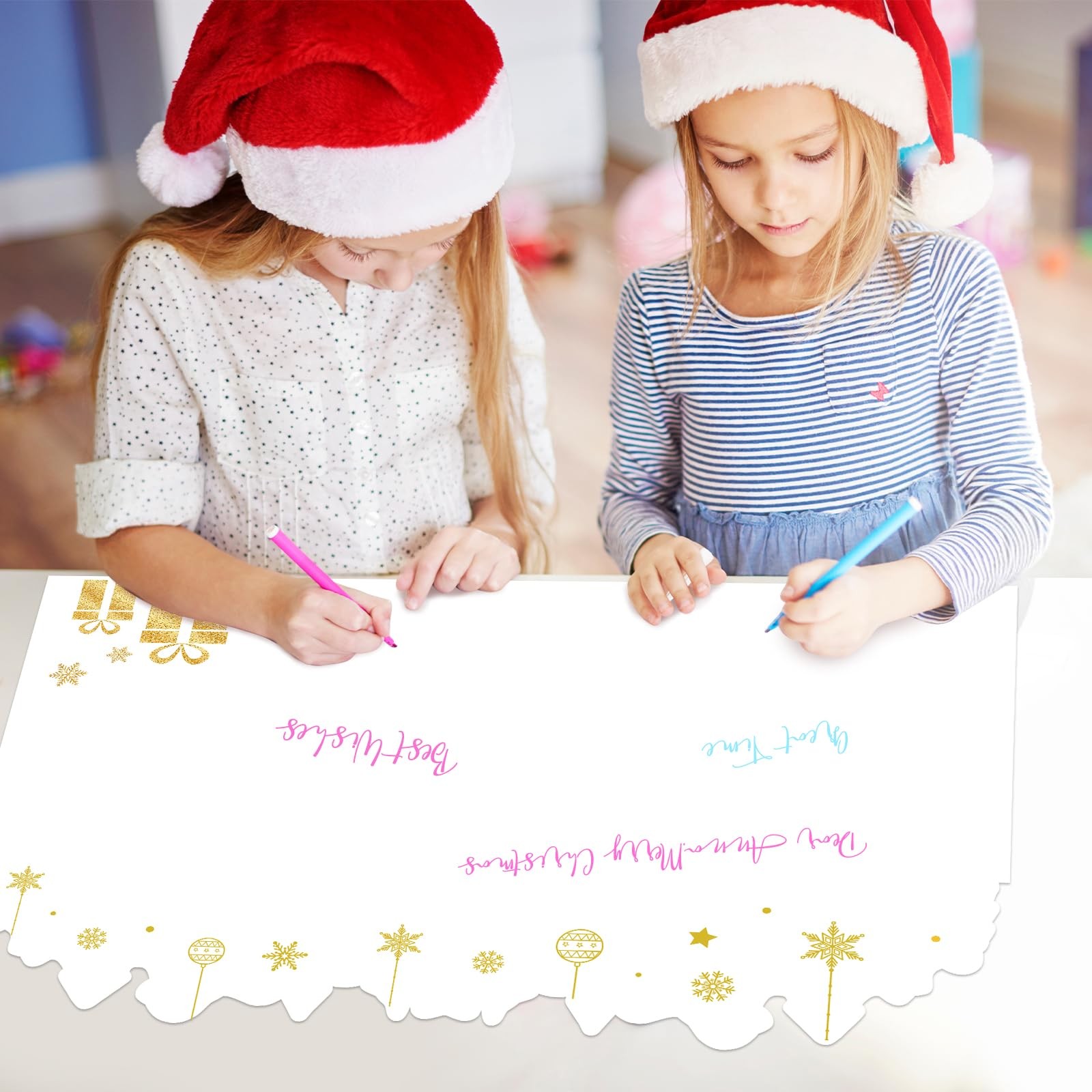 Jumbo Merry Christmas Greeting Cards With Envelope Decoration Large, Elk