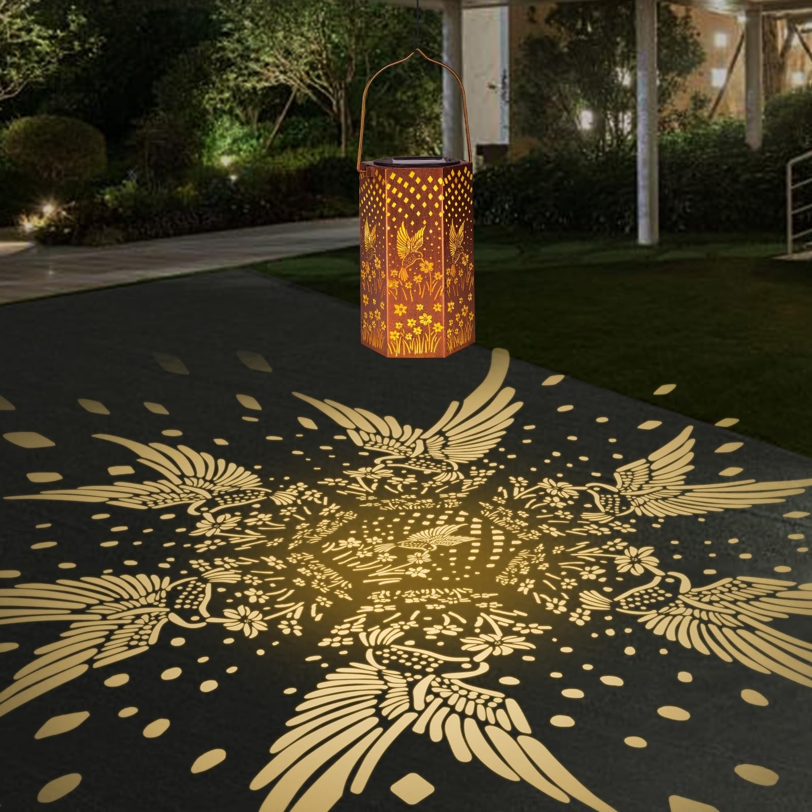 Birthday Gifts for Women Hummingbird Solar Lights Outdoor – Gifts for Mom, Mo…
