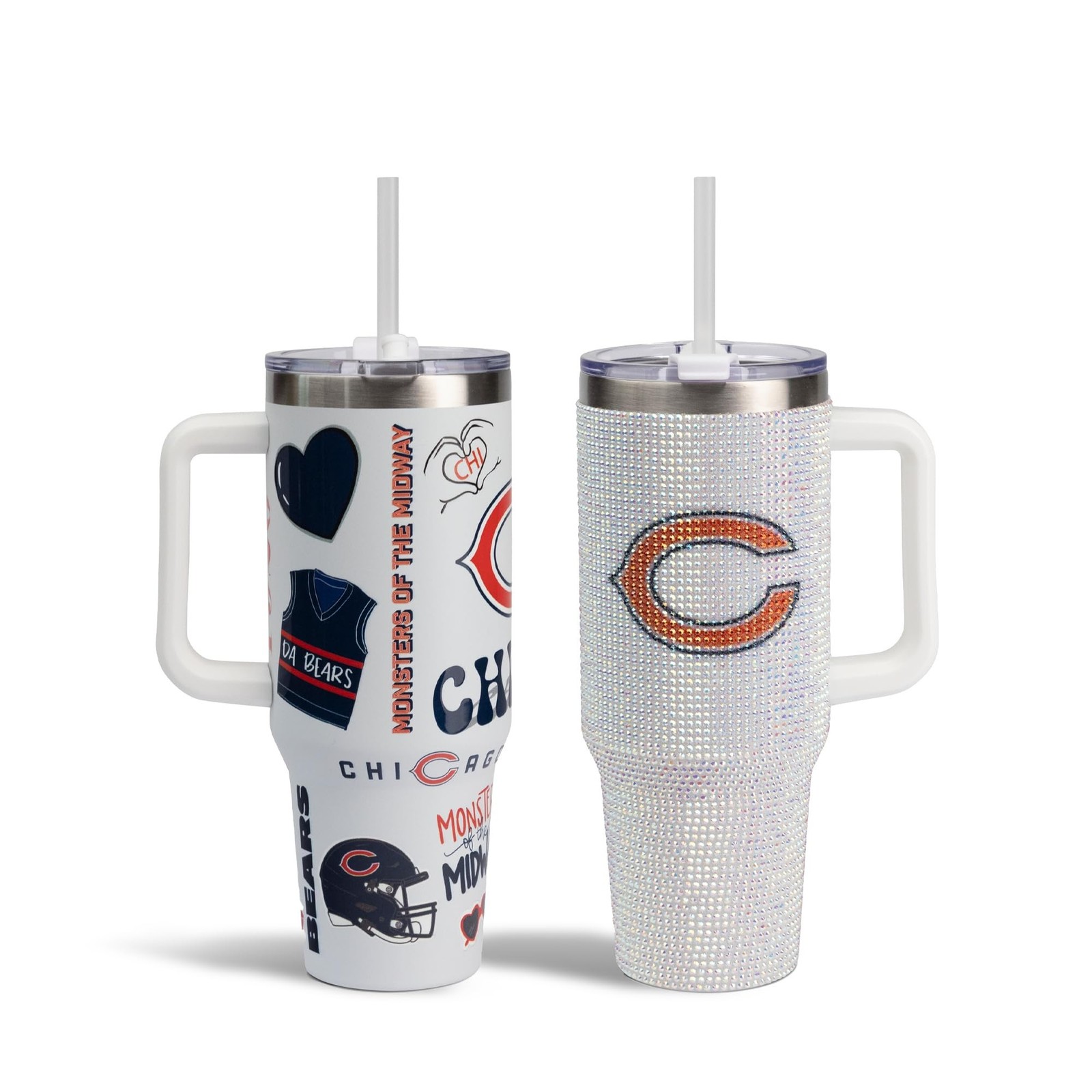 The Memory Company 40oz Tumbler Set – 2-Pack Stainless Steel Sports Tumblers …