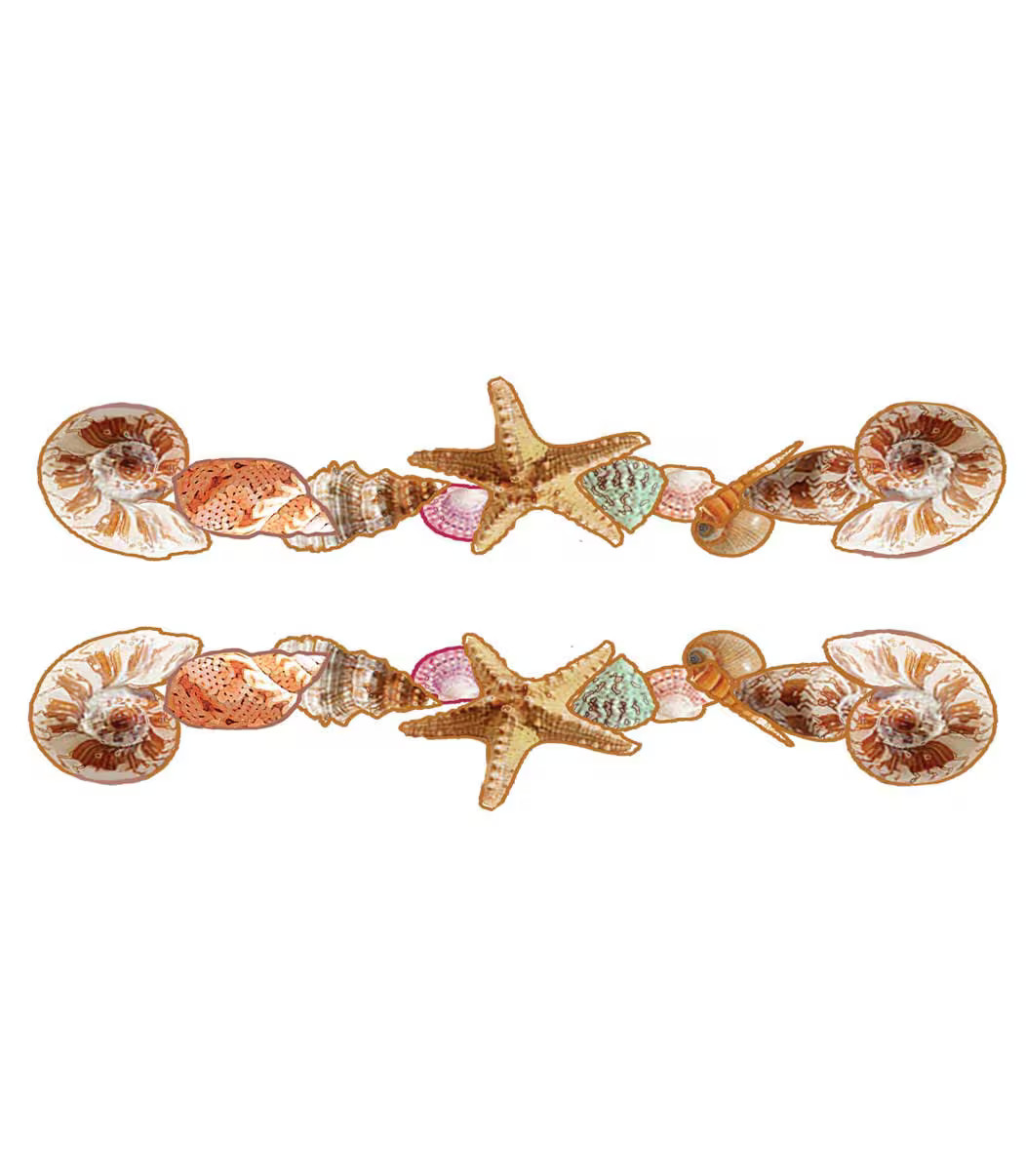 Seashell Beach Theme Place Cards – 25 Place Cards – Beach Tropical – 77035