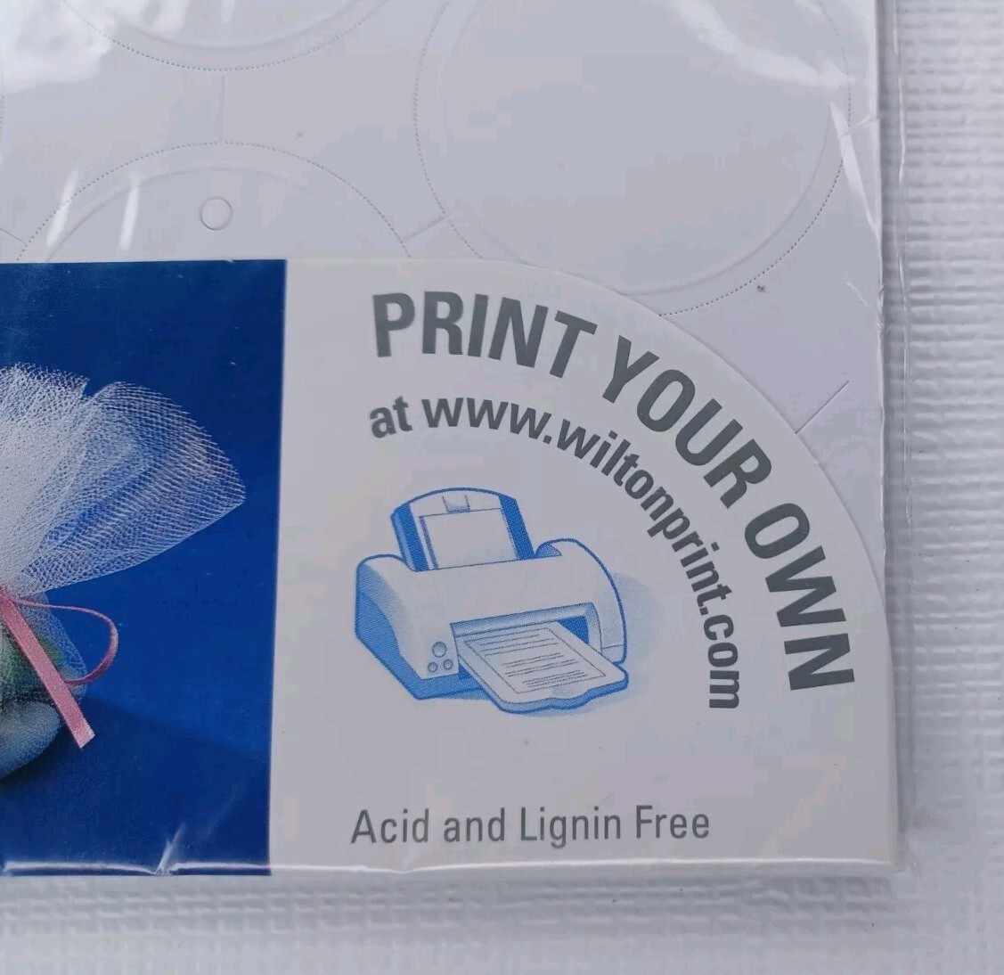 Wilton Printable Tags 100 Paper Tags Print Create Custom Wedding Favor Tags
