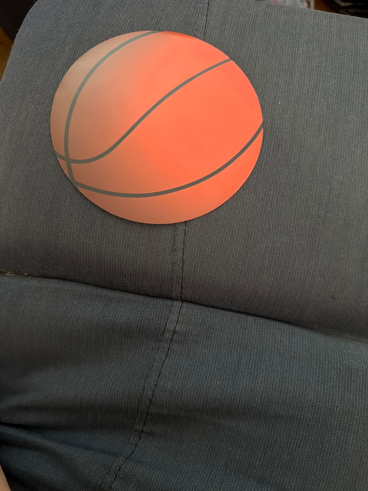 BASKETBALL Car Magnet ~ Sports Magnetic Fridge NBA – Large 5 & 1/2 incH