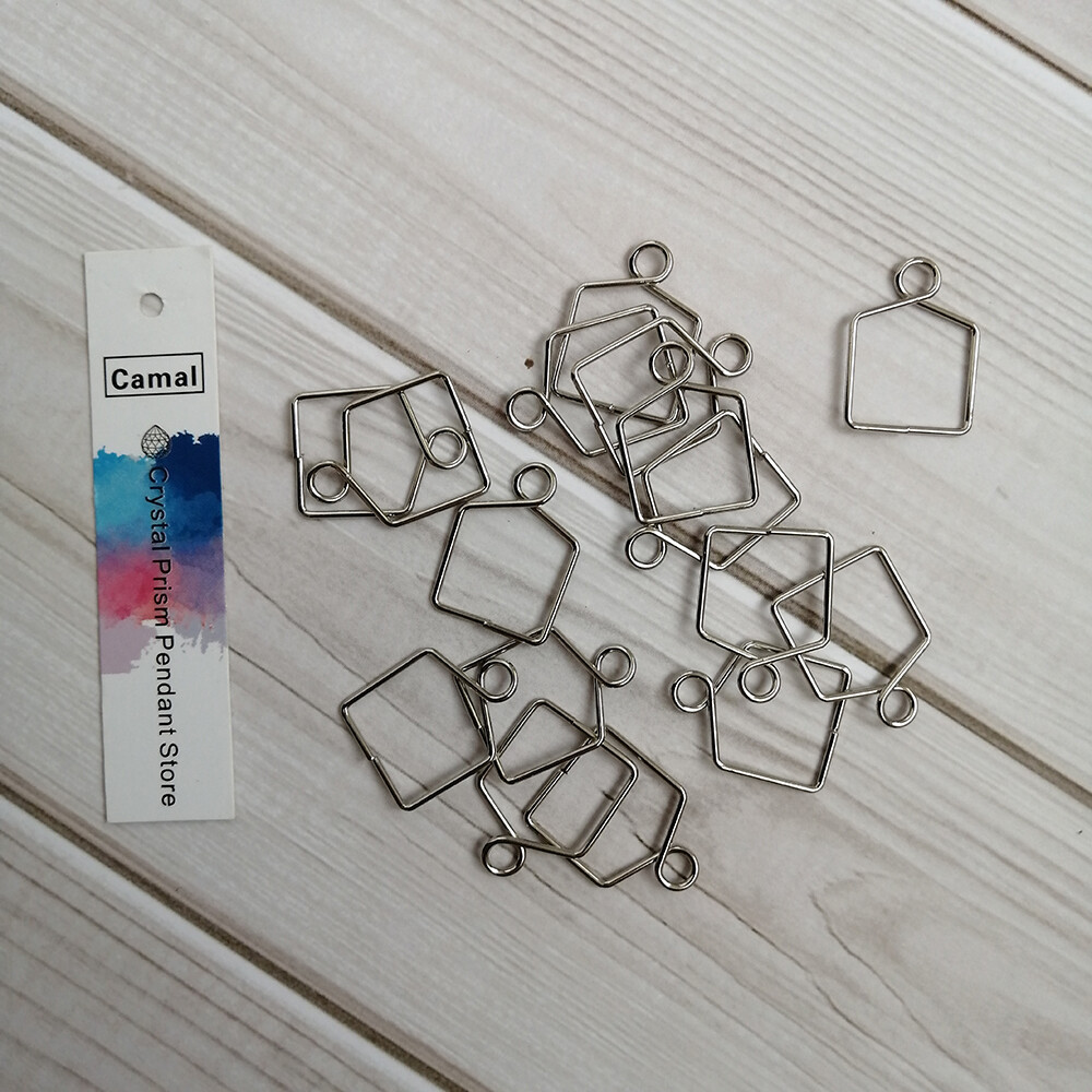 150pcs 10/14/16mm Chrome Metal Buckle Hook Connector For Hanging Crystal