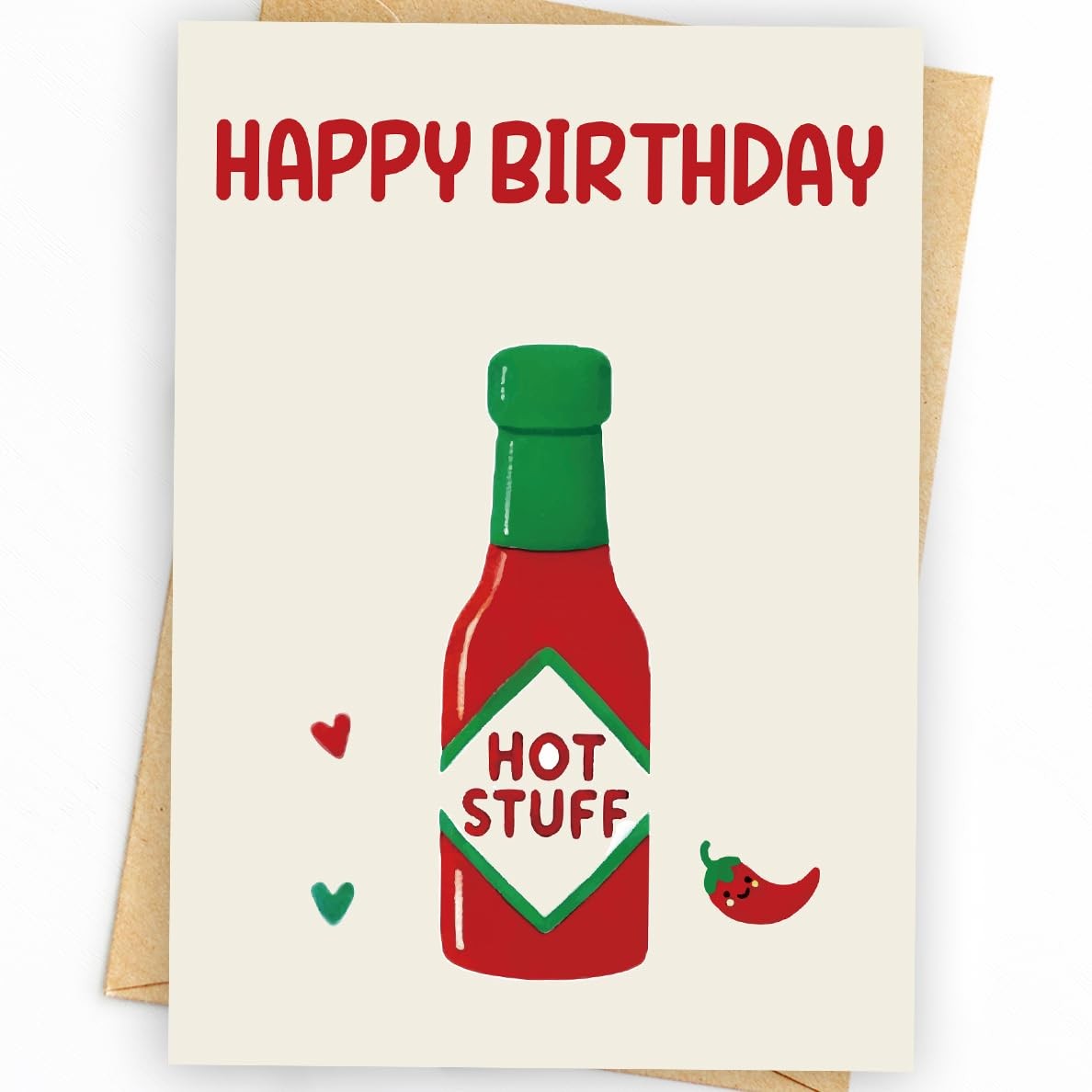 FeliBebe Funny Birthday Card for Boyfriend, Men, Husband, 5×8 inch, styleB