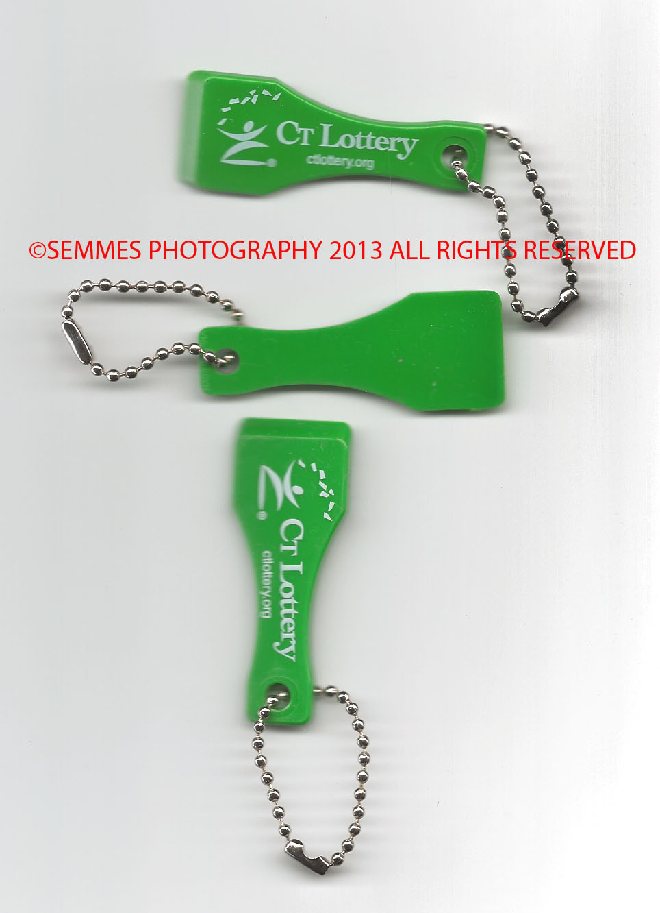 Connecticut Lotto holder Play3/4/ Cash5 /lotto/PowerBall/Mega Millions Key Chain