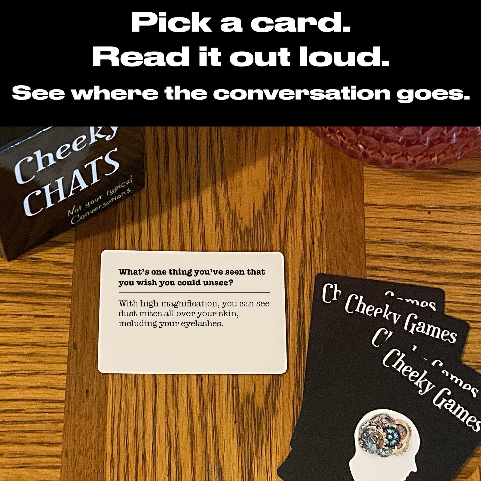 Cheeky Chats – A Conversation Card Game for Couples, Friends & Family | Fu
