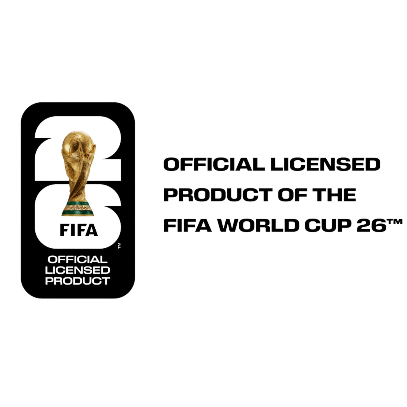 Official FIFA World Cup 2026 Edition 3D Trophy Acrylic Display Gold 70 mm