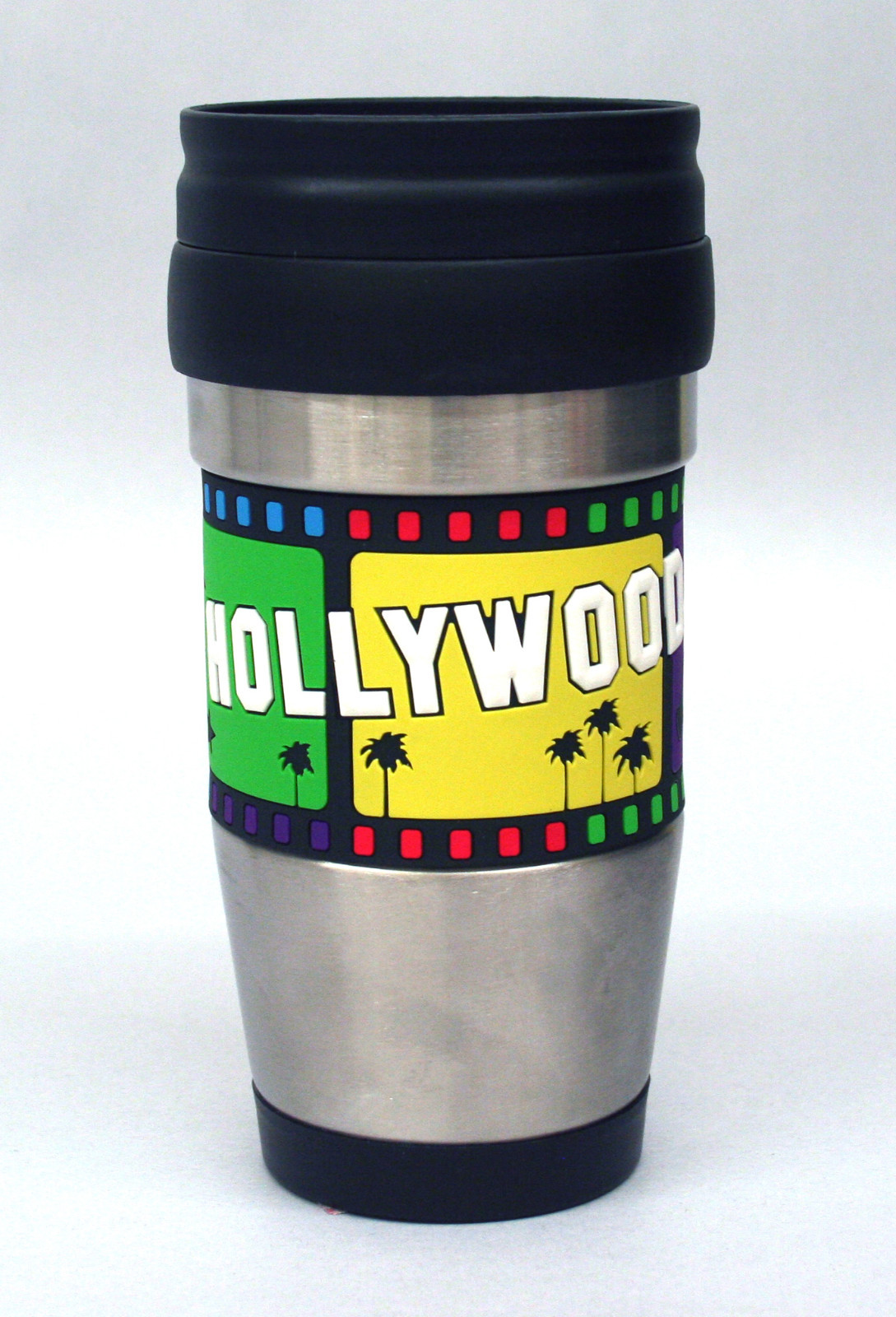 Stainless Steel Travel Mug with Filmstrip design – 4026