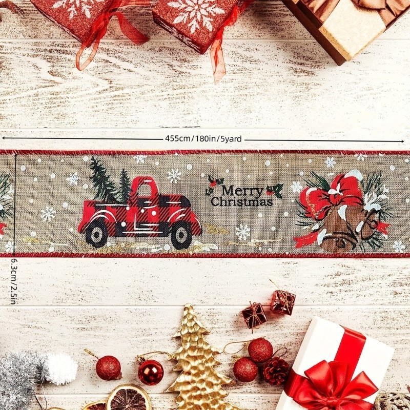 Effective Christmas Gift Wrapping Ribbons Charm in Assorted Color and Designs