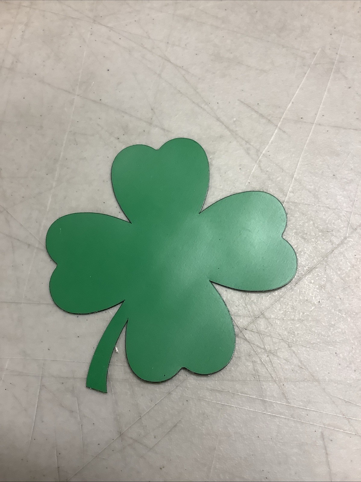 ☘️ 5” Inch Shamrock Four Leaf Clover Magnet