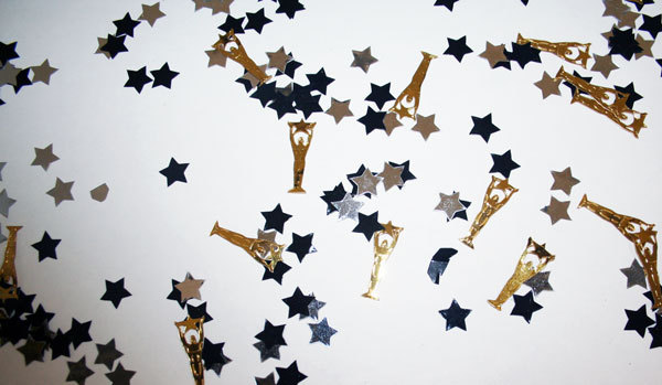 Lot 3 Packages of Hollywood Award Confetti – 6117