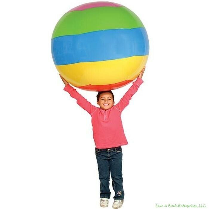 LARGE GIANT MASSIVE 46 INCH INFLATABLE BEACH BALL – OUTDOOR FUN