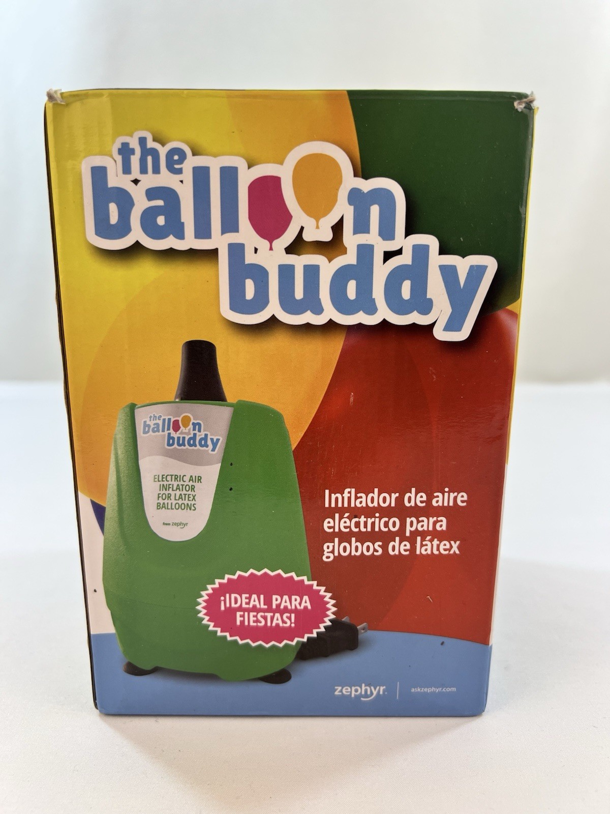 The Balloon Buddy Electric Air Inflator For Latex Balloons