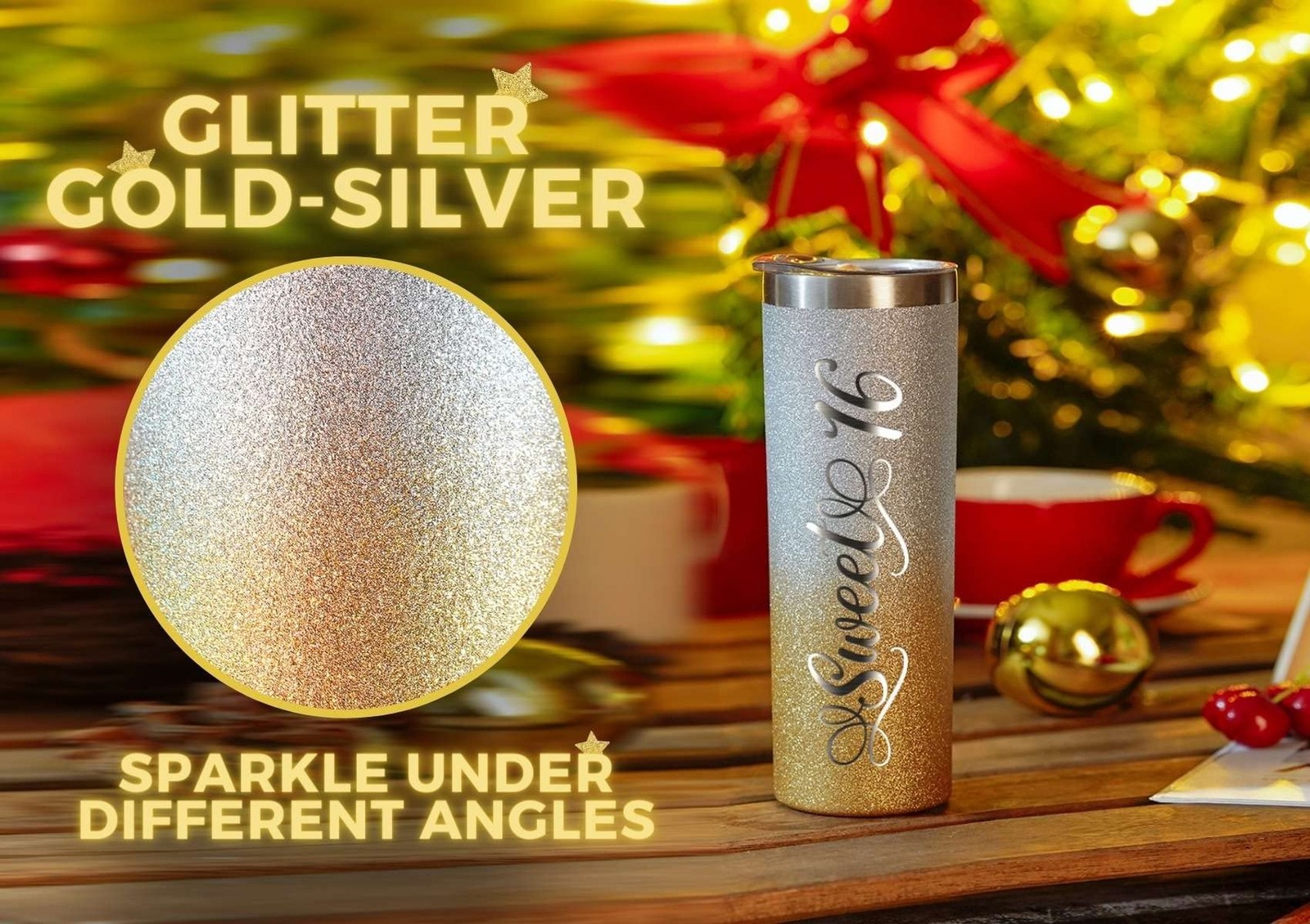 Onebttl Sweet 16 Gifts for Girls, Her, Daughter- Sweet Sixteen – 20oz/590ml S…