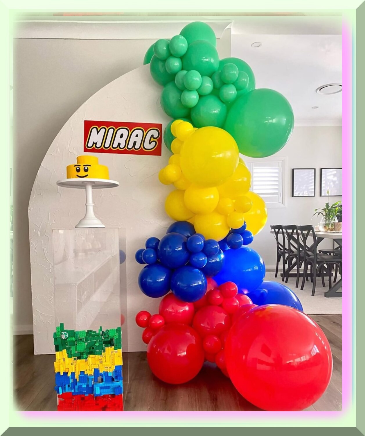 Superhero Balloon Garland Kit for Party Decor