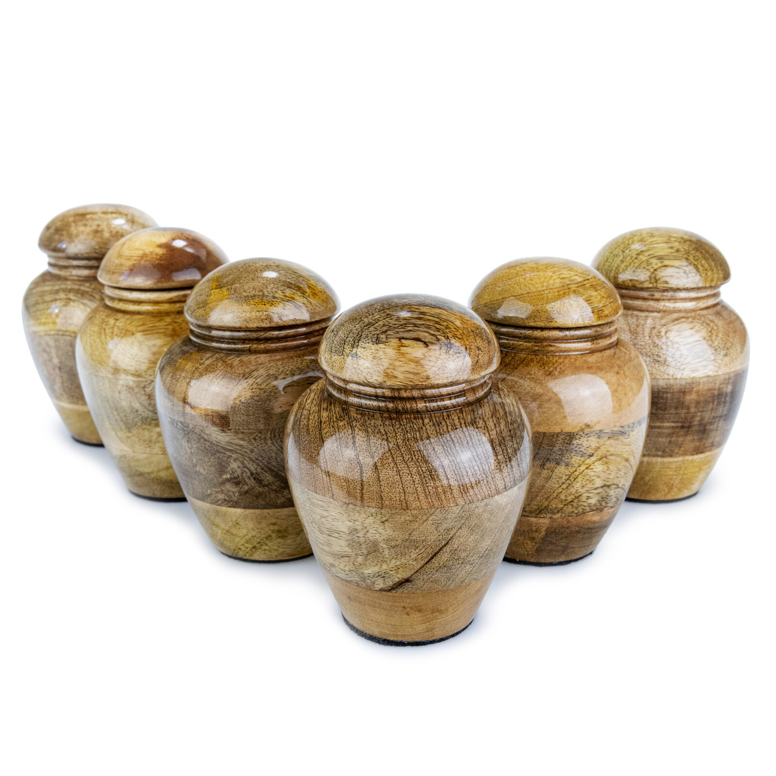 Keepsake urns set of 6,5,4,3 or 2, set of 6 keepsake urns set of 4 keepsake urns