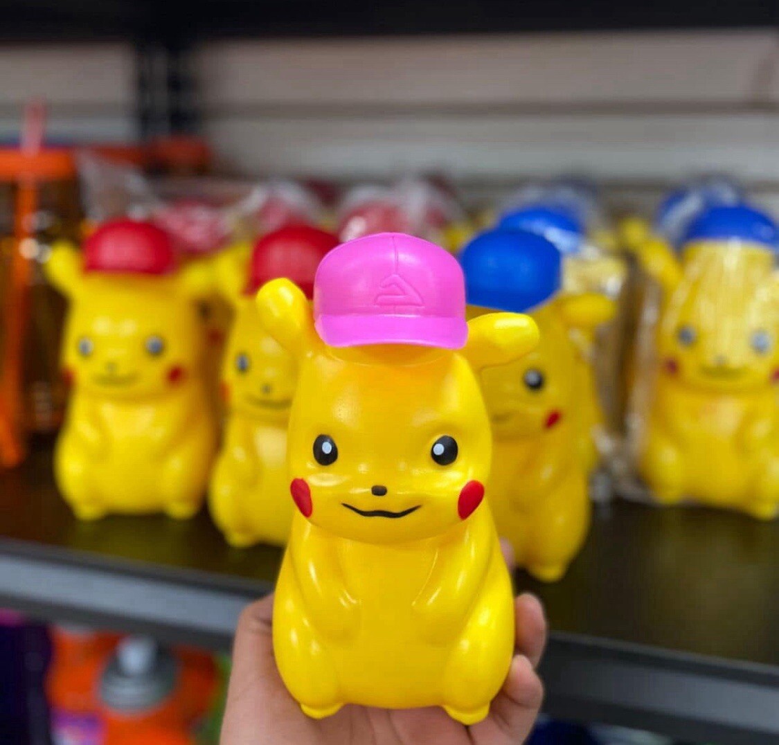 Pikachu Dulcero Vaso 10 Pcs Plastic Party Cup Candy Favor Pokemon 650ml