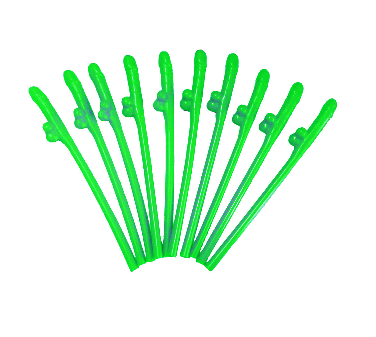 Bachelorette Party Penis Dick Drinking Straws 10 pack