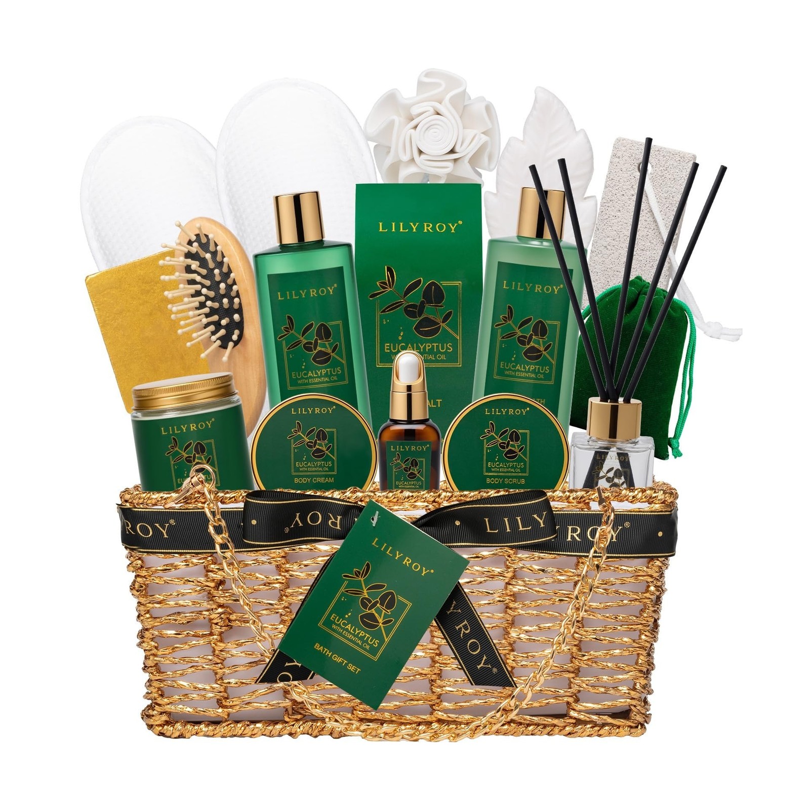 18-Piece Christmas Gifts for Women – Luxury Spa Gift Basket Set Bat… Fast Ship