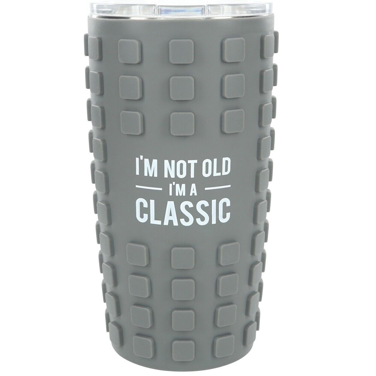 I’m Not Old I’m A Classic Travel Tumbler with 3D Silicone Wrap 20 oz