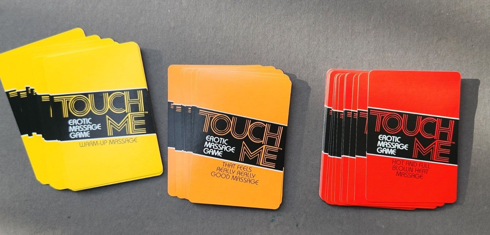 Touch Me Erotic Massage Couples Card Game