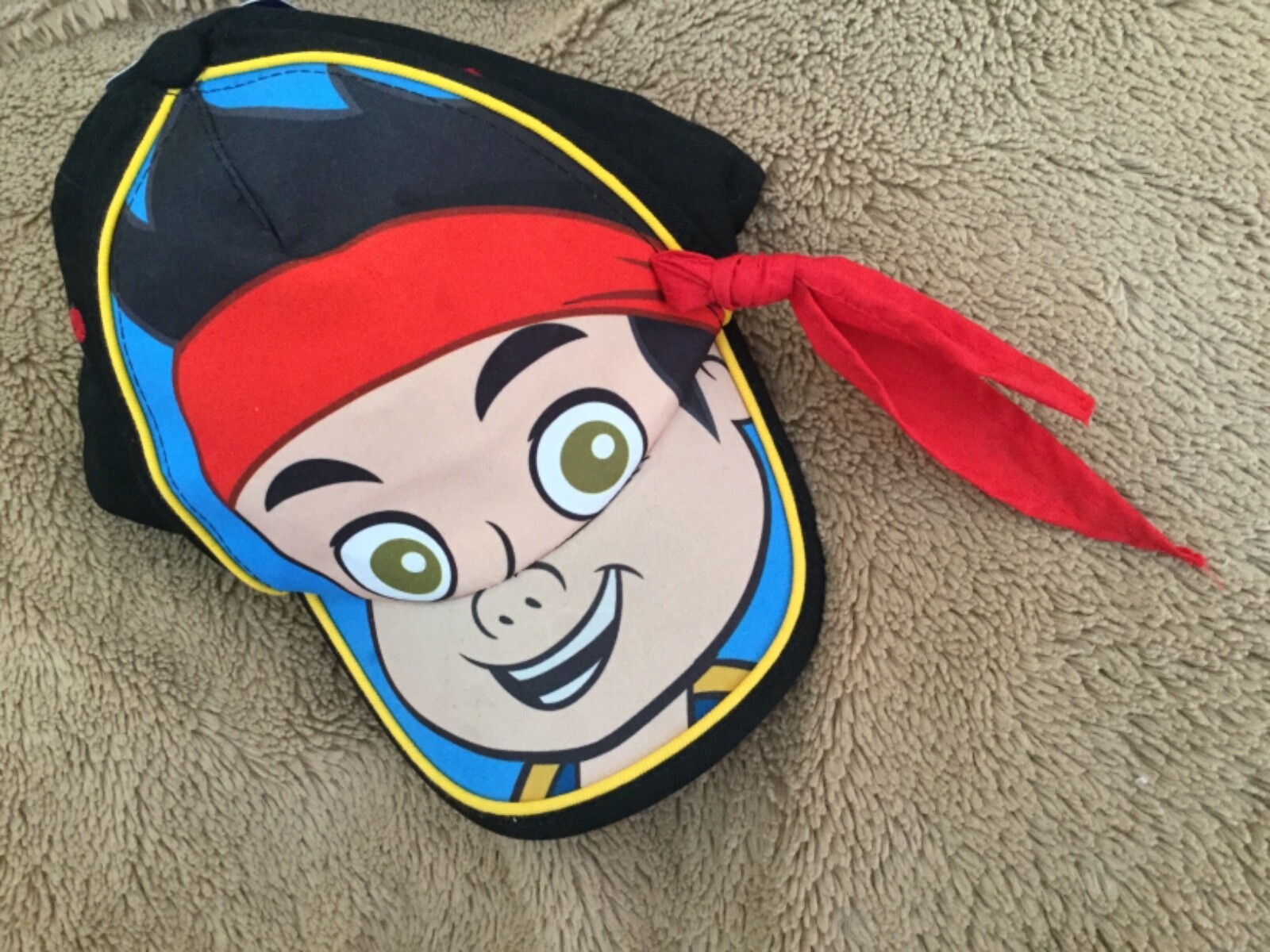 Disney Junior Jake Neverland Pirates ball cap hat embroidered 350 sticker book