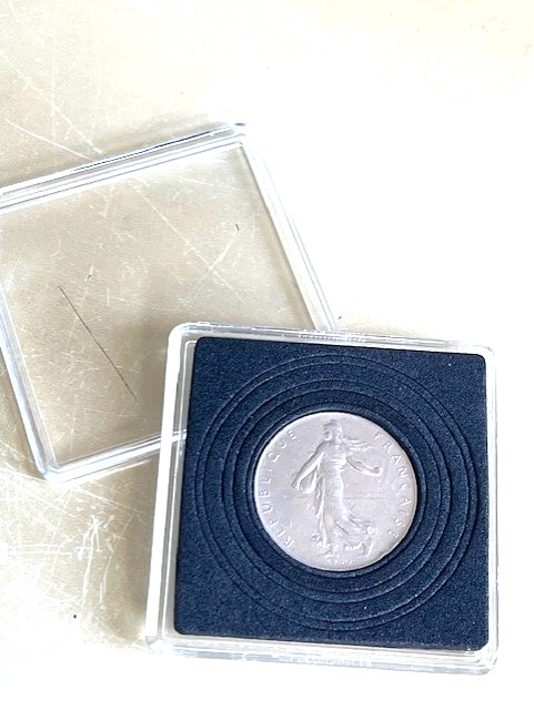 Unusual 50th Birthday Gift-1976 FRANCE Birth 1 franc – Present.