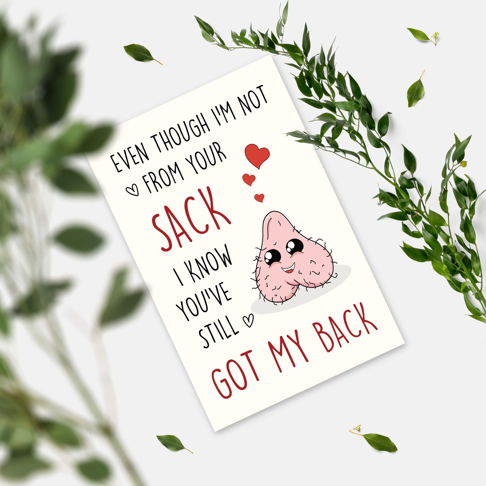 YIWANSIN Funny Stepdad Father’s Day Card for Step Father, Humorous Bonus Dad