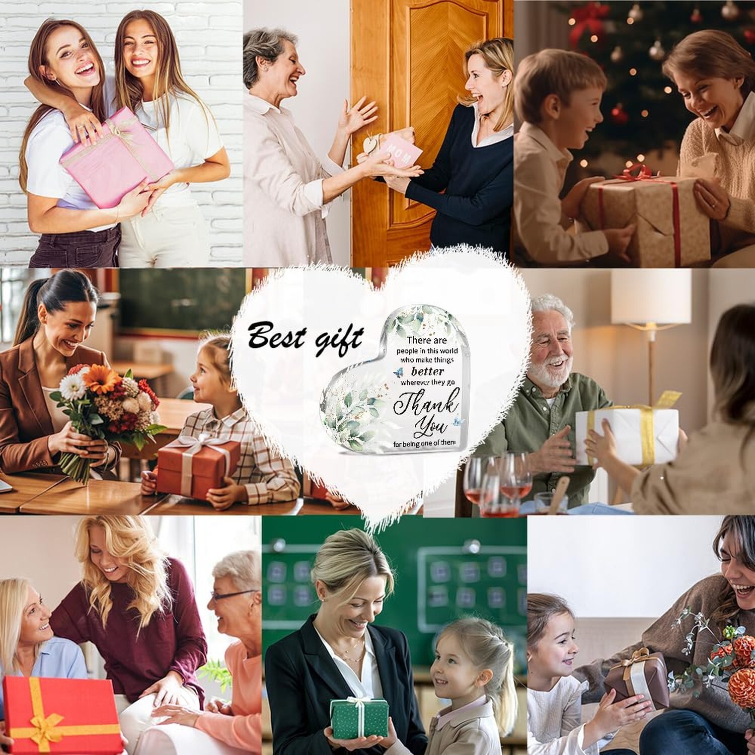 Thank You Gifts for Women Men, Appreciation Gifts for Teacher Colleague Boss …