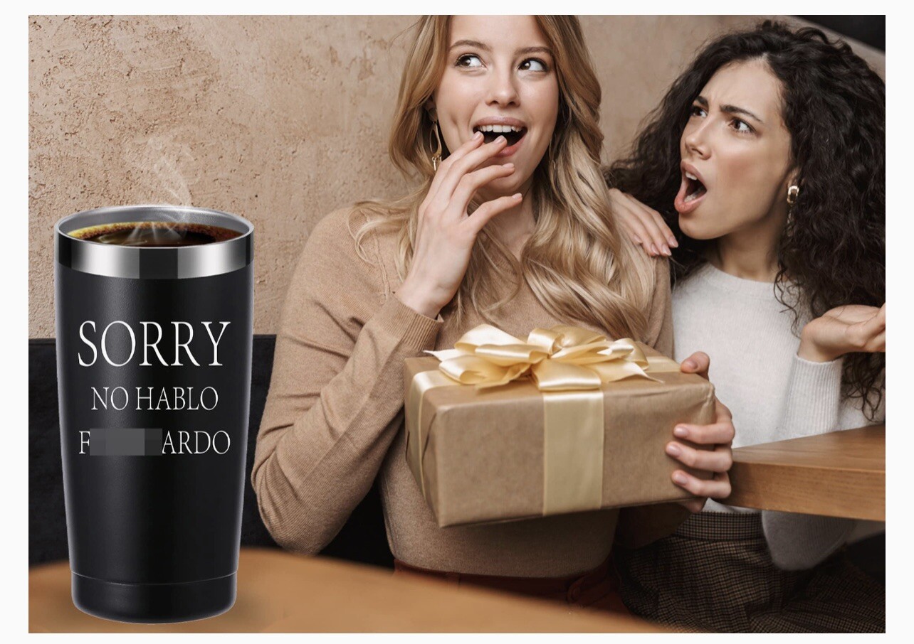 20 Oz Tumbler Funny Gift Men Sarcastic Humor Novelty Gag Joke Birthday Dad